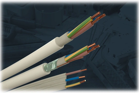 Монтажні кабелі в оболонці (Sheathed Wires) від Faber